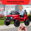 12V Kids Electric Ride-On Truck Car with LED Lights and Remote Control, 3 Speed Settings Toy Magic Cars 1