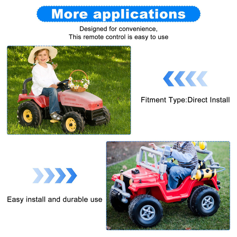 Kids Electric RX18 Remote Control Vehicle Replacement Parts S7H9 Magic Cars 6