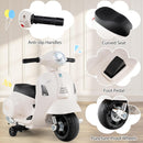 Kids' Electric Vespa Motorcycle with Training Wheels and Realistic Design Magic Cars 5