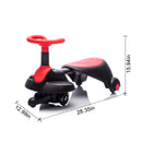 6V Kids Electric Ride-On Wiggle Car with 360° Rotation, Shock Absorption, and Bluetooth Magic Cars 7