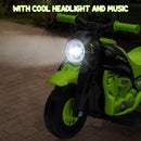 Kids Electric Ride-On Motorcycle Car with Bubble Feature and LED Headlights Magic Cars 5