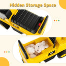 Toddler Ride-On Excavator Digger Toy with Hidden Storage Space Magic Cars 15