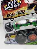 Kids Fly Wheels Twin Turbo Green GX Rippin Racer Battle Ripper Launcher Toy Magic Cars 1