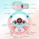 Kids Backseat Car Key Toy with Simulated Driving, Lights, and Music for Toddlers Magic Cars 3