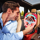 Kids Backseat Car Key Toy with Simulated Driving, Lights, and Music for Toddlers Magic Cars 7