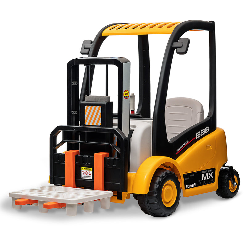 Battery-Powered Kids Electric Ride-On Forklift with Remote Control Magic Cars 5