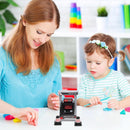Children's Gas Station Playset with Mini Roadblock Features and Gas Pump Model Magic Cars 9