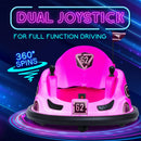 6V Battery-Powered Kids Glow Bumper Ride-On Car with 3 Light Patterns for Ages 1.5+ Magic Cars 4