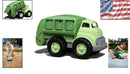 Kids Green Recycling Truck Phthalate-Free Toy Promoting Motor Skills and Fun Magic Cars 1