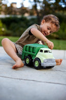 Kids Green Recycling Truck Phthalate-Free Toy Promoting Motor Skills and Fun Magic Cars 3