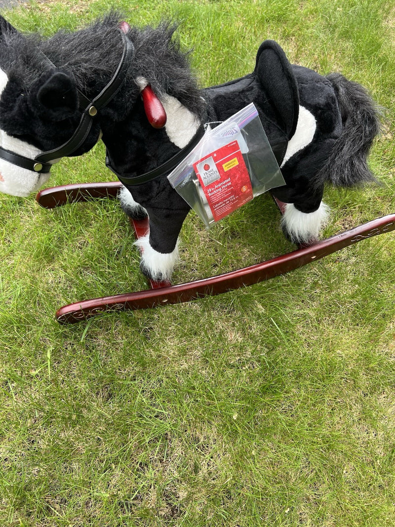 Children's Wooden Rocking Horse Toy Magic Cars 2