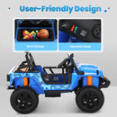 24V Kids Electric Off-Road Jeep Ride-On Car with Remote Control for Ages 3+ Magic Cars 4