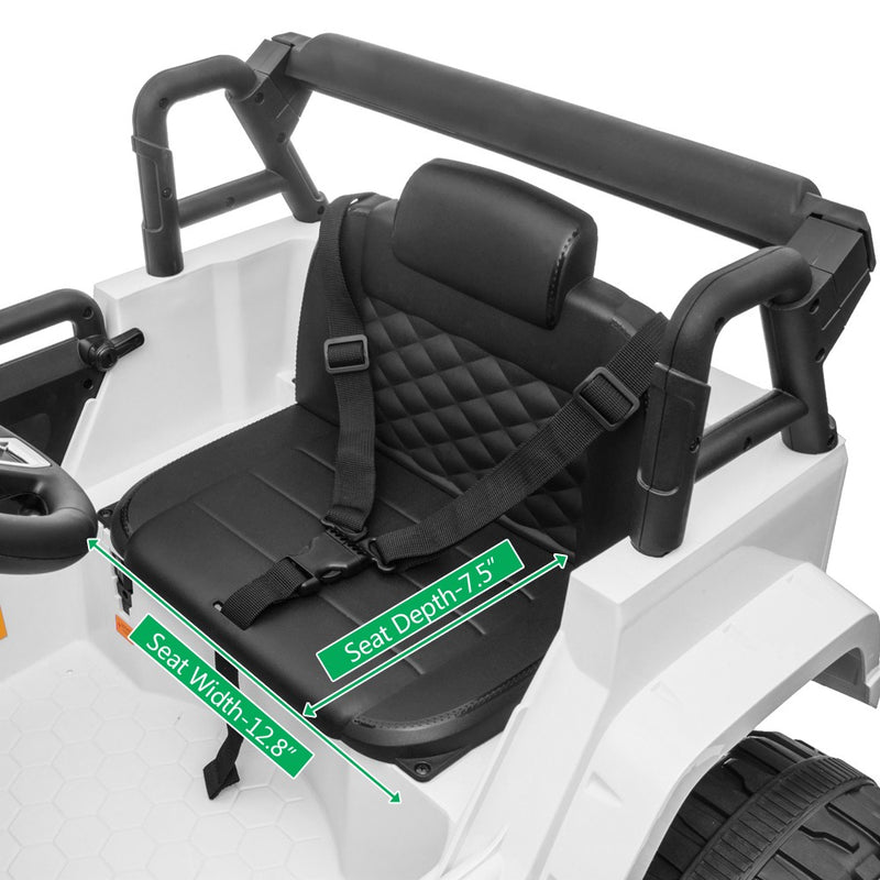 12V Electric Kids Jeep Ride-On Truck with Remote Control and Powerful Battery Magic Cars 12