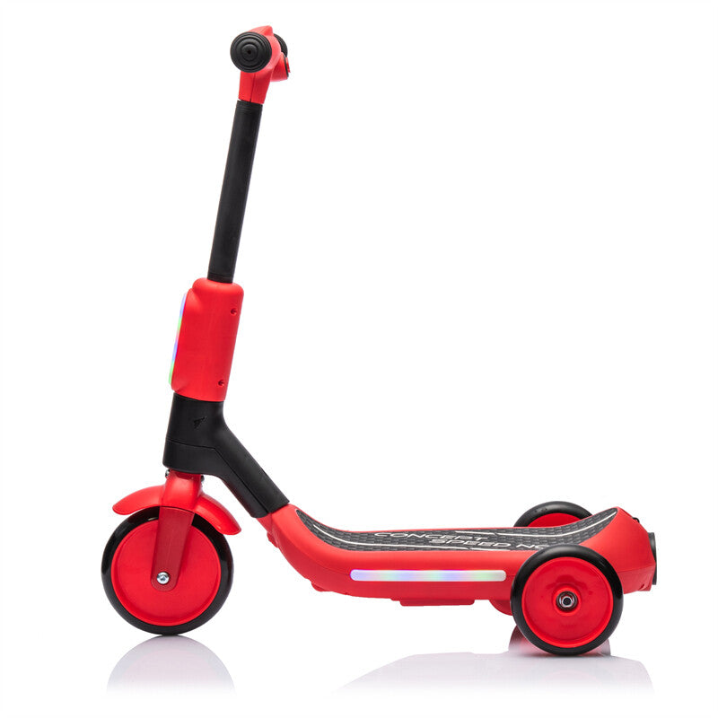 2-in-1 Kids 3-Wheel Electric Ride-On and Kick Scooter for Ages 3-6 Magic Cars 13