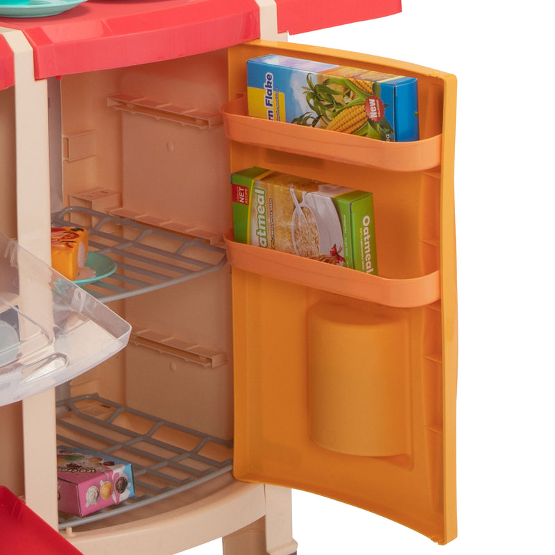 Kids Pink Kitchen Playset Toy Magic Cars 12