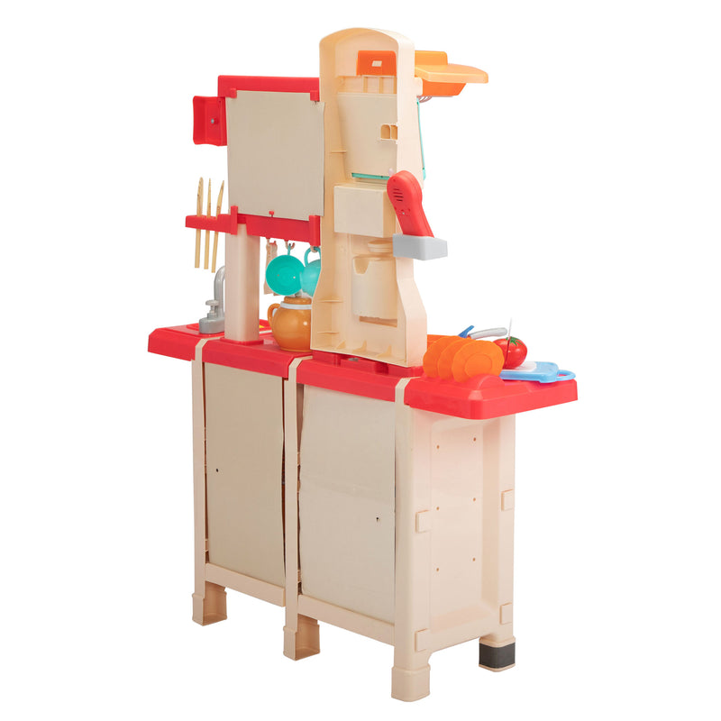 Kids Pink Kitchen Playset Toy Magic Cars 1