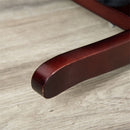 Deluxe Metal Kids Ride-On Rocking Horse Chair Toy with Sound Dark Brown Magic Cars 8