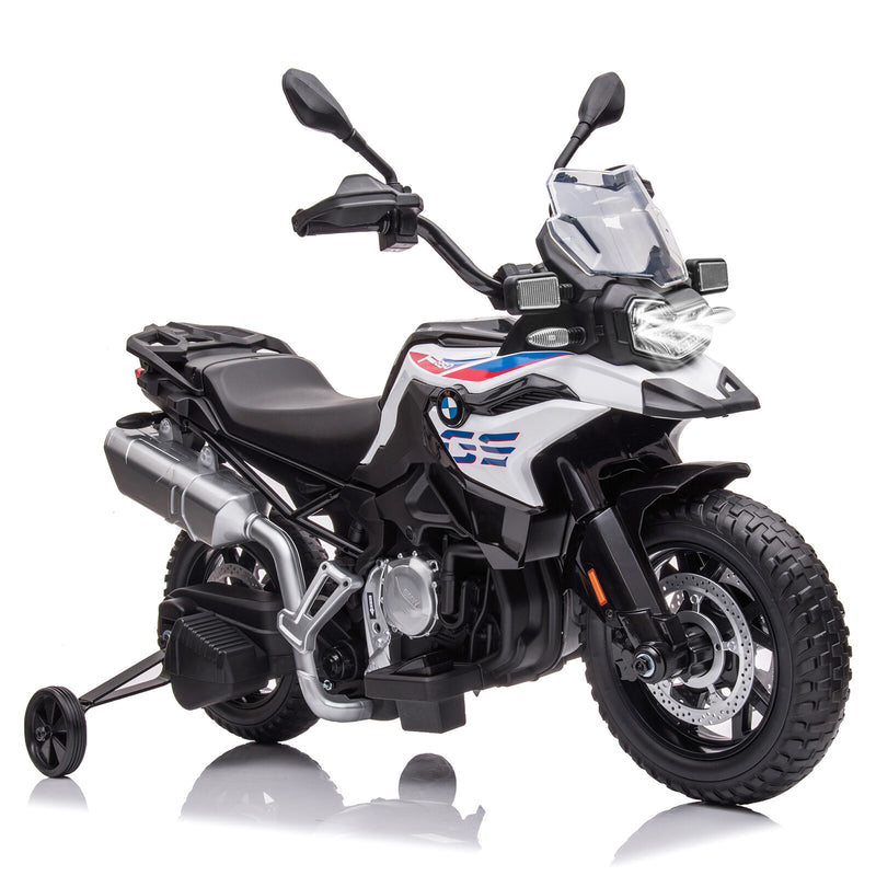 12V Ride-On Kids Motorcycle with 7Ah Battery and Training Wheels for Toddlers Magic Cars 9