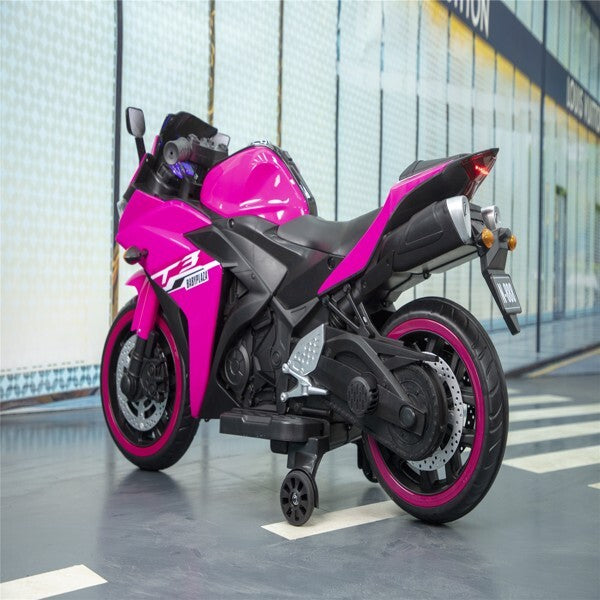 12V Kids Electric Motorcycle Toy with 7Ah Battery for Ages 3-6 Boys and Girls Magic Cars 8