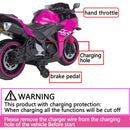 Electric Motorcycle for Children Ages 3-6 with Training Wheels Magic Cars 16