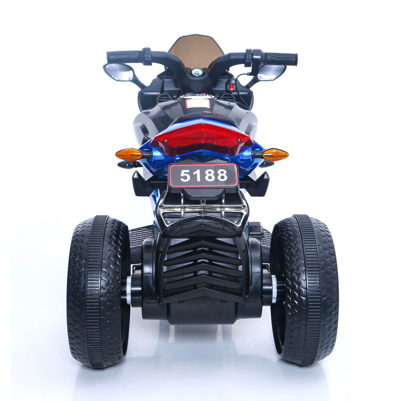 Rechargeable Battery-Powered 3-Wheel Kids Motorcycle Ride-On Toy Magic Cars 4