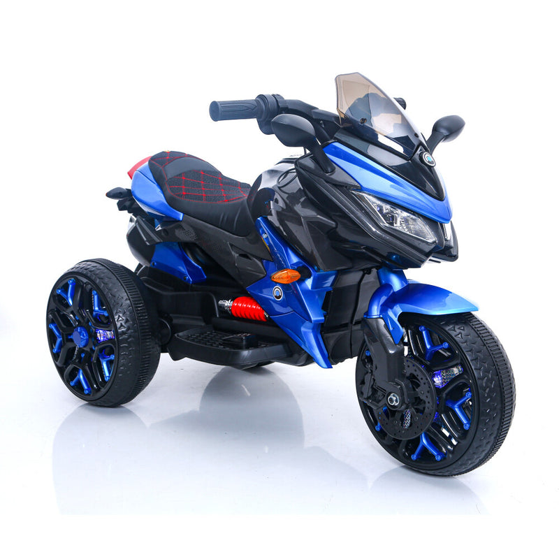 Rechargeable Battery-Powered 3-Wheel Kids Motorcycle Ride-On Toy Magic Cars 5