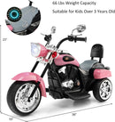 Kids 6V Battery-Powered Ride-On Chopper Motorcycle with Horn and Headlight Magic Cars 4