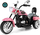 Kids 6V Battery-Powered Ride-On Chopper Motorcycle with Horn and Headlight Magic Cars 9