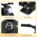 6V Electric Kids Motorcycle Ride-On Car with Automatic Bubble Function and Foot Pedal Control Magic Cars 5