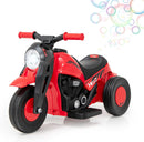 Kids 6V Electric Ride-On Motorcycle Car with Automatic Bubble Function and Foot Pedal Magic Cars 0