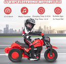 Kids 6V Electric Ride-On Motorcycle Car with Automatic Bubble Function and Foot Pedal Magic Cars 6