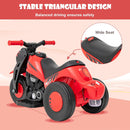 Kids 6V Electric Ride-On Motorcycle Car with Automatic Bubble Function and Foot Pedal Magic Cars 7