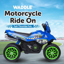 Motorcycle Balance Bike for Toddlers - Fun Ride-On Toy with Sounds and Stable Wide Wheel Base Magic Cars 2