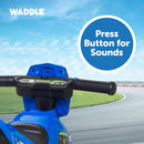 Motorcycle Balance Bike for Toddlers - Fun Ride-On Toy with Sounds and Stable Wide Wheel Base Magic Cars 5