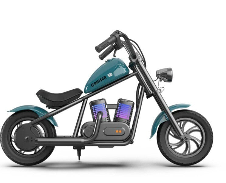 Kids 12V Cruiser Motorcycle Ride-On Toy with Enhanced Features Magic Cars Variant 0