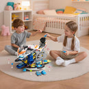 Kids Motorcycle Engine Mechanic Set with Lights and Sounds - 25 Piece Take-Apart Toy Magic Cars 7