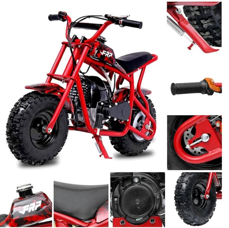 Kids’ Red FRP Pre-Assembled Motorcycle with Durable Design Magic Cars Variant 0