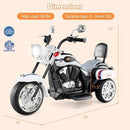 Battery-Powered Police Chopper Ride-On Motorcycle for Kids Magic Cars 7