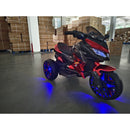 Battery-Powered Kids 3-Wheel Ride-On Motorcycle Toy Magic Cars 9