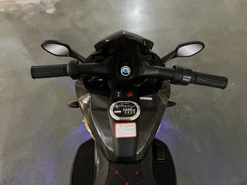 Kids 3-Wheel Battery-Powered Ride-On Motorcycle with Rechargeable Motorbike Magic Cars 8