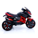 Battery-Powered Kids 3-Wheel Ride-On Motorcycle with Rechargeable Motorbike Magic Cars 3