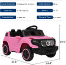 Motorized Kids Truck with 3 Speeds and LED Lights for Toddlers Magic Cars 4