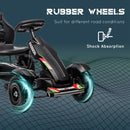 Kids Pedal Go-Kart Outdoor Ride-On Toy with Adjustable Seat and Precise Handling Magic Cars 5