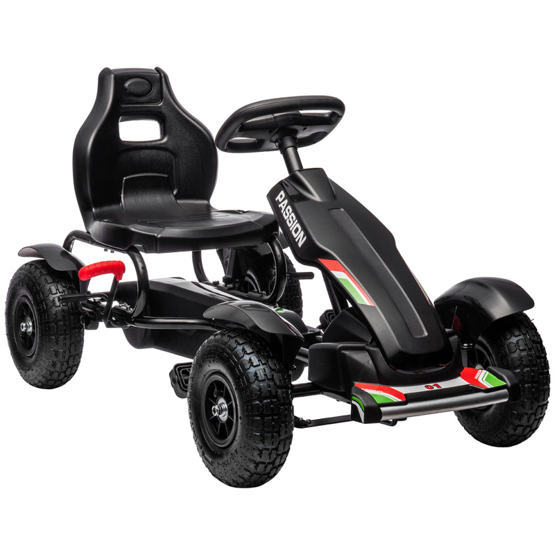 Kids Pedal Go-Kart Outdoor Ride-On Toy with Adjustable Seat and Precise Handling Magic Cars Variant 0