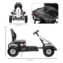 Kids Pedal Go-Kart Outdoor Ride-On Toy with Adjustable Seat and Precise Handling Magic Cars 2