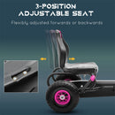 Pedal Go-Kart Ride-On Car with Suspension and Hand Brake for Kids 5-12 Magic Cars 6