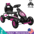 Kids Pedal Go Kart Ride-On with Suspension and Hand Brake, Ages 5-12 Magic Cars 1