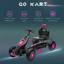 Kids Pedal Go Kart Ride-On with Suspension and Hand Brake, Ages 5-12 Magic Cars 3