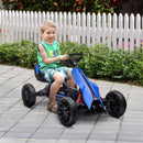 Kids Pedal Go Kart Ride-On Toy with Adjustable Seat, Swing Axle, and Handbrake for Ages 3-8 Magic Cars 5