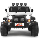 Pink Kids 2-Seat Ride-On Jeep Truck with Remote Control, LED Lights, and Music for Toddlers Magic Cars 2